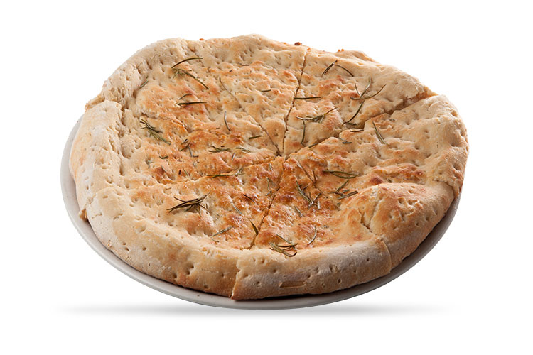 Focaccia olio e rosmarino - La Pizza forno a legna ferentino il giardino Planet Garden