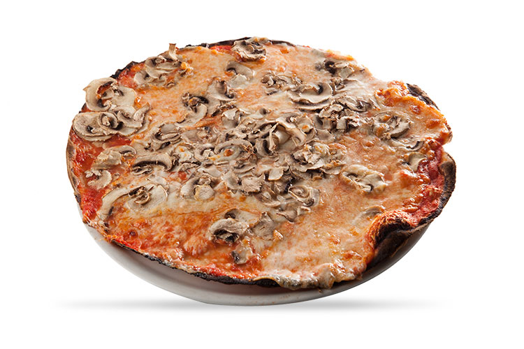 Pizza funghi champignon - La Pizza forno a legna ferentino il giardino Planet Garden